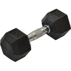 Гантель Eb Fit прорезиненная 1 х 6 кг.