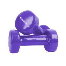 Гантели виниловые inSPORTline Smoothbell, 2 x 1 кг