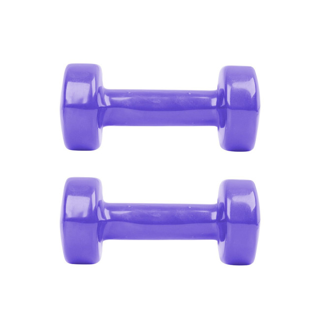 Гантелі вінілові inSPORTline Smoothbell, 2 x 1 кг