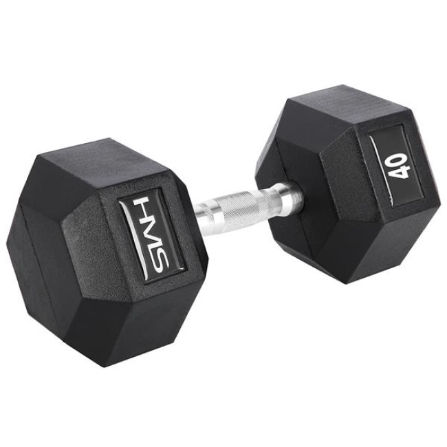Гантель шестигранна HMS HEX PRO 40 кг