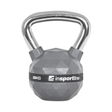 Гиря с резиновым покрытием inSPORTline Kettlebell PU 20 кг