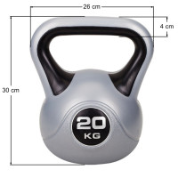 Гиря вінілова Master Kettlebell 20 кг