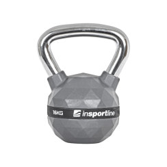 Гиря с резиновым покрытием inSPORTline Kettlebell PU 16 кг