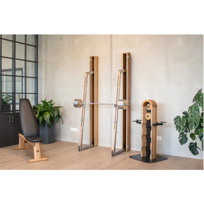 Тренировочная стойка NOHRD SquatRack Classic Walnut