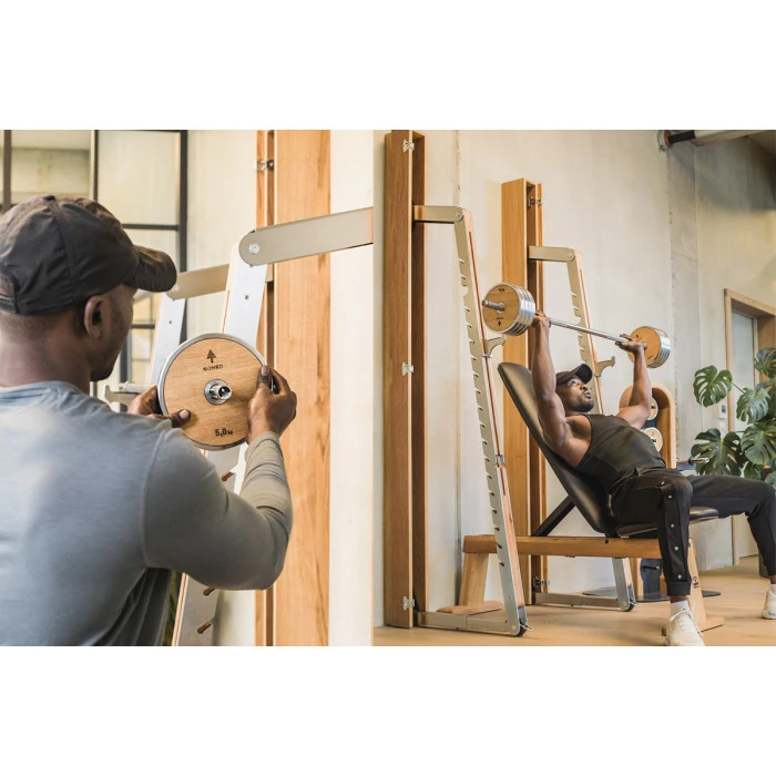 Тренировочная стойка NOHRD SquatRack Classic Walnut