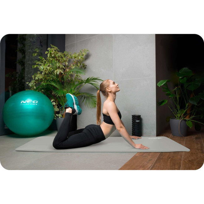 Фитнес-коврик Neo-Sport NS-922 183 x 60 x 1 см - серый