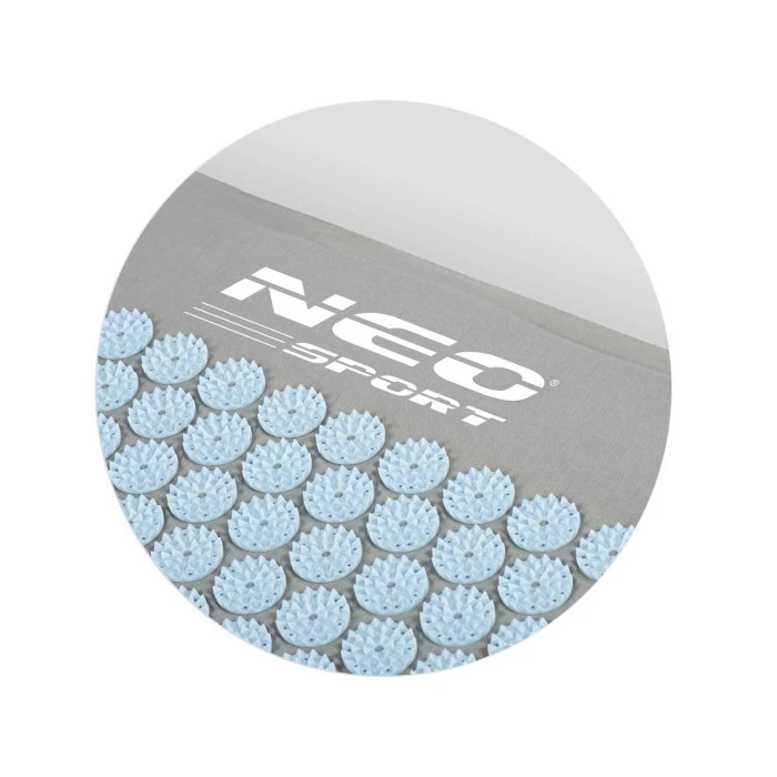 Акупунктурный коврик Neo-Sport NS-901 серо-голубой