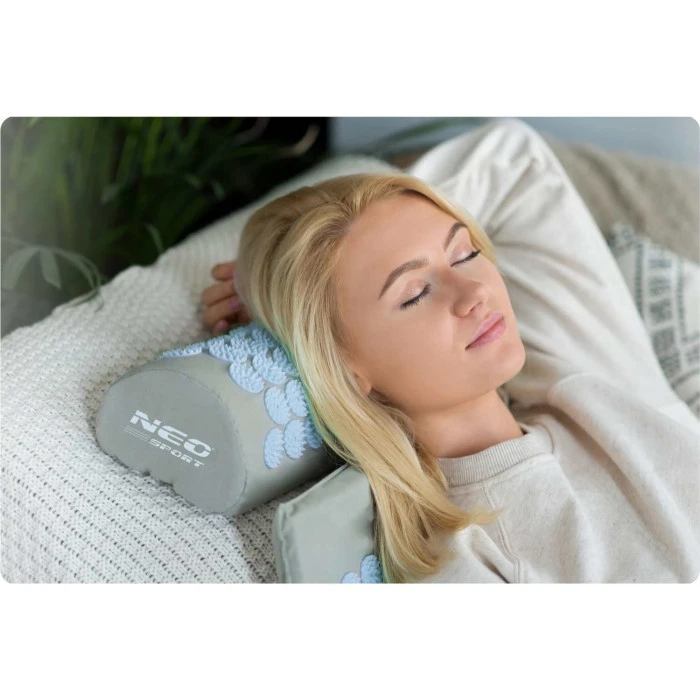 Акупунктурный коврик Neo-Sport NS-901 серо-голубой