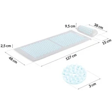 Акупунктурний килимок Neo-Sport NS-901 сіро-блакитний