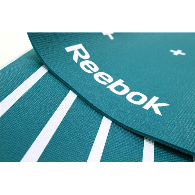 Коврик для йоги Reebok English Emerald синий (RAYG-11030GN)