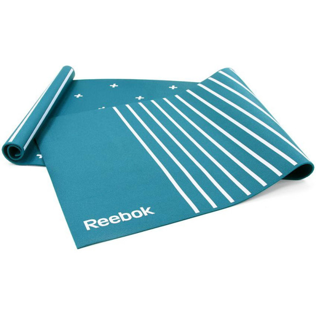 Коврик для йоги Reebok English Emerald синий (RAYG-11030GN)