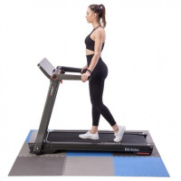 Коврик-пазл защитный MP10 ONE FITNESS – 9 частей/серо-голубой