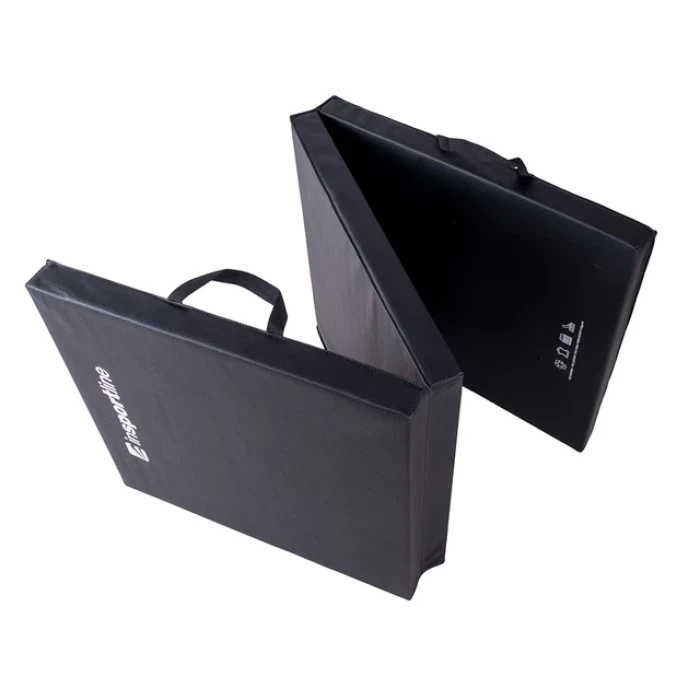 Мат гімнастичний inSPORTline Trifold, 195 x 90 x 5 см, чорний