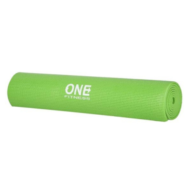 Коврик для йоги и фитнеса YM02 One Fitness – зеленый