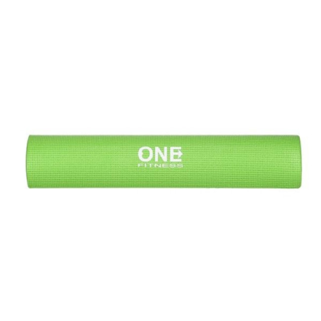 Коврик для йоги и фитнеса YM02 One Fitness – зеленый