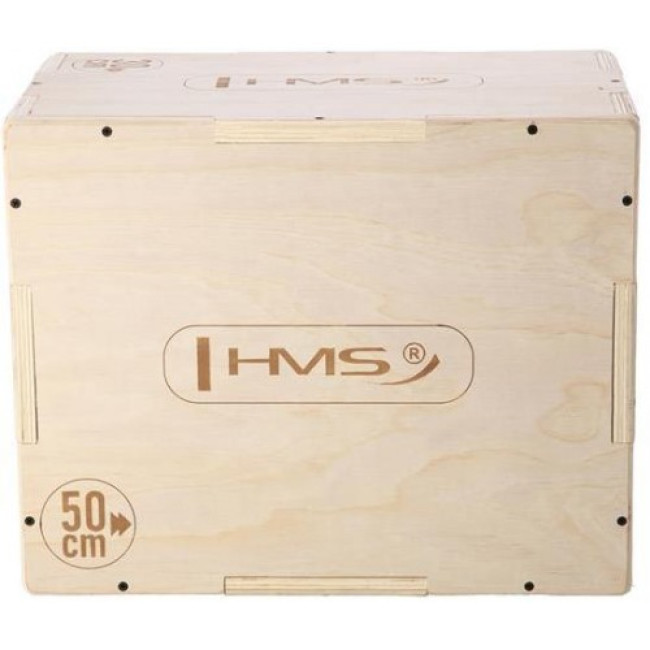 Плиометрический бокс DSC04 50x40x30CM HMS -коричневый