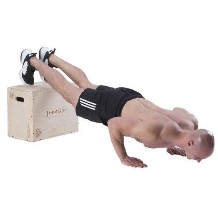 Плиометрический бокс DSC04 50x40x30CM HMS -коричневый