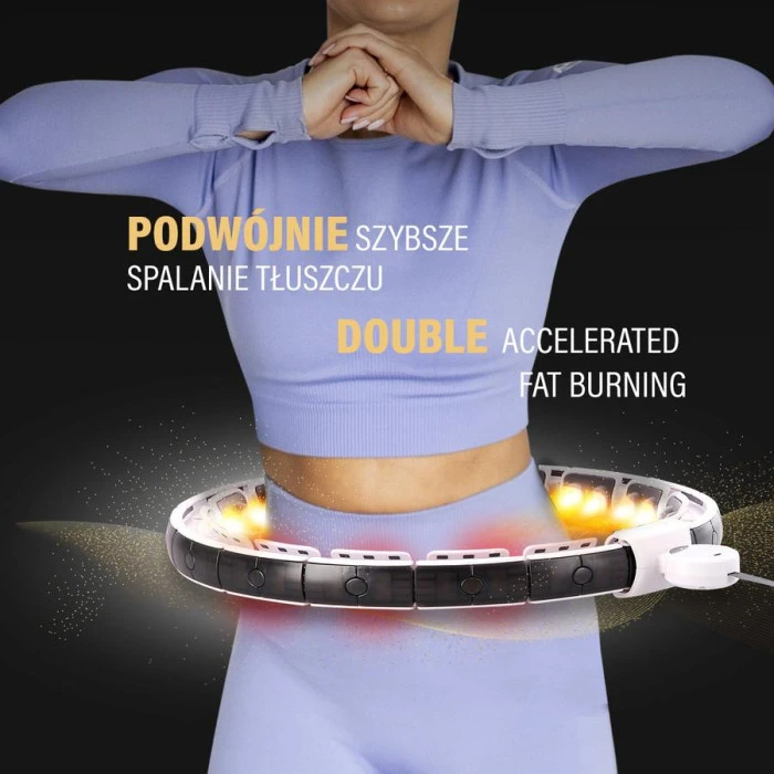 Обруч магнитный с весом HMS HHM16 белый