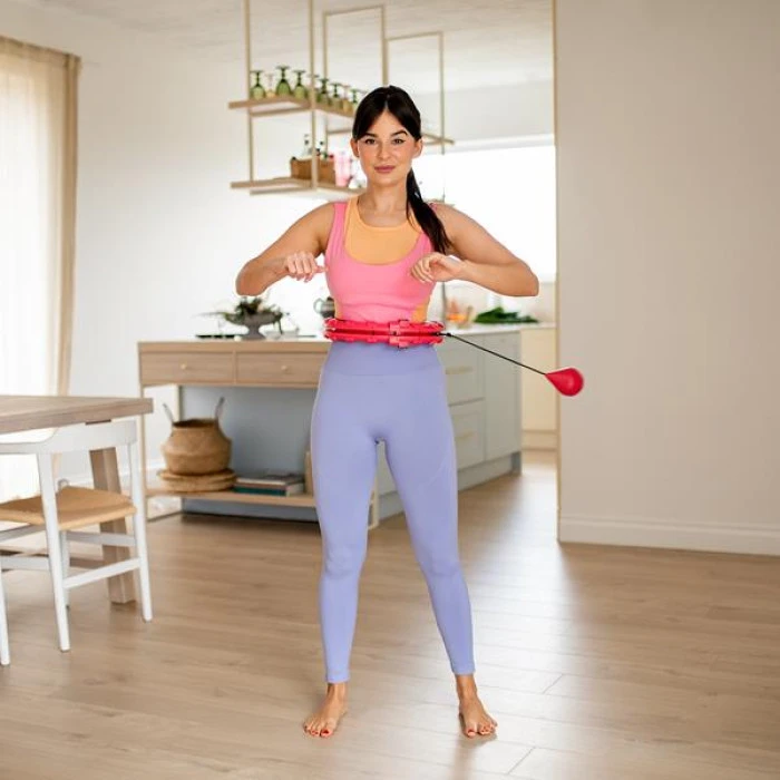 Обруч с весом HMS FH01 красный