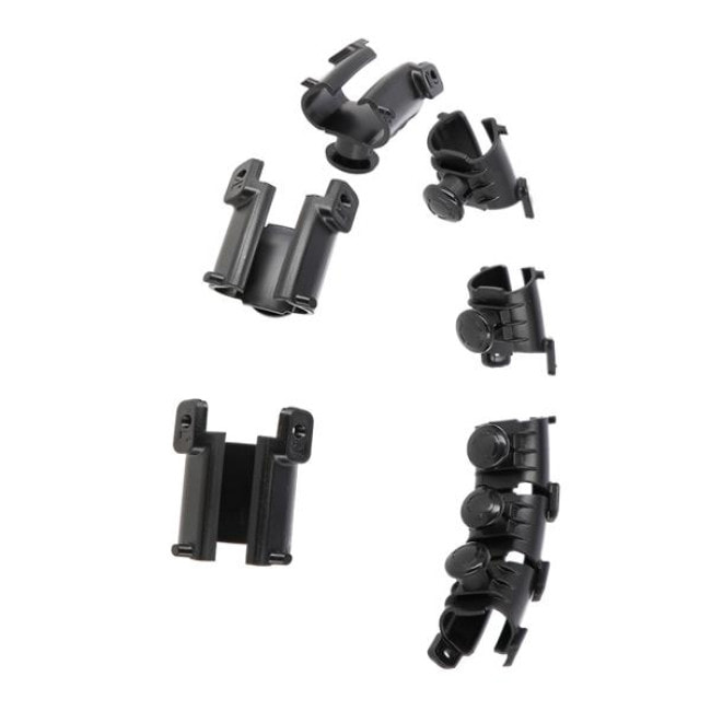 Хула-хуп массажный HMS HHM12 с нагрузкой и поясом для похудения BR163 Plus Size, черный