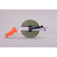 Стальная рулетка 100 м, с ручкой Polanik SMTO-100