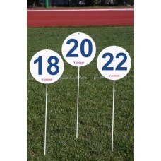 Набір з 7 дистанційних міток Polanik DM70-S0321, від 10 до 22 м, збільшення на 2 м