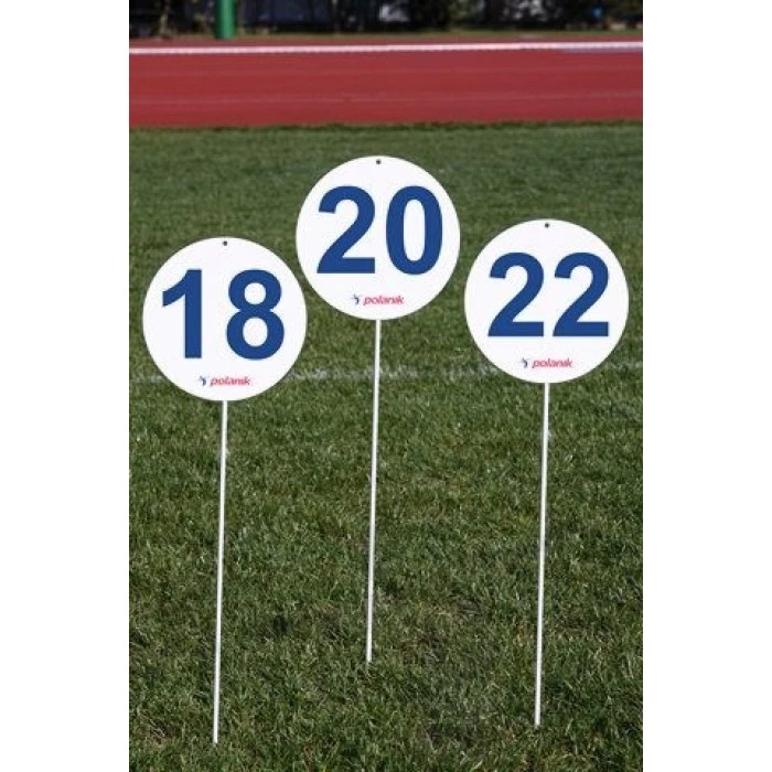 Набір з 14 міток Polanik DM70/14-S0321 від 10 до 22 м, збільшення на 2 м