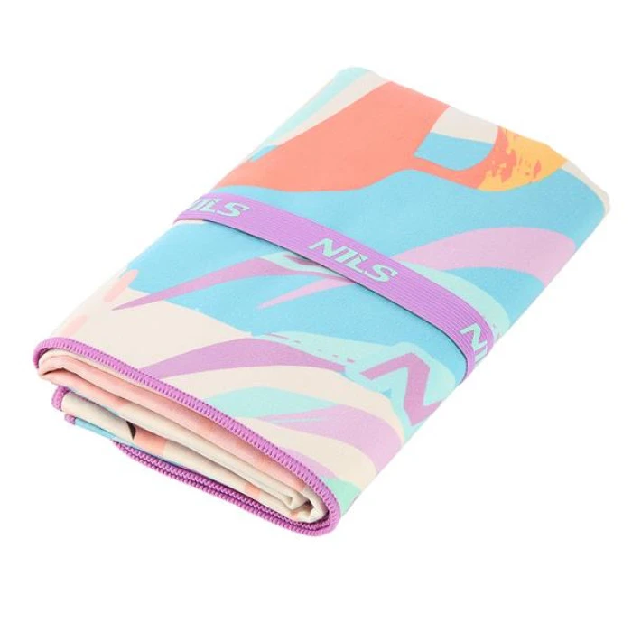 Полотенце из микрофибры 160х80 см NILS NCR14 FLORA