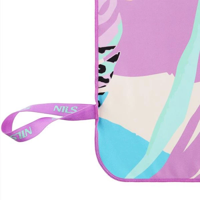 Полотенце из микрофибры 160х80 см NILS NCR14 FLORA