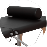 Массажный стол Premium Ultra Alu черный