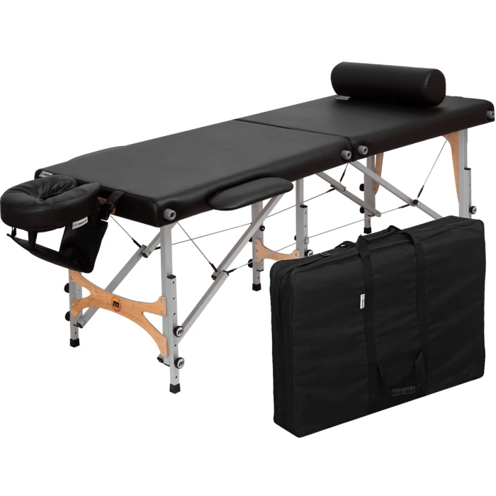 Массажный стол Premium Ultra Alu черный