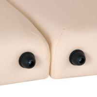 Массажный стол inSPORTline Japane 3-Piece Wooden – кремово-желтый