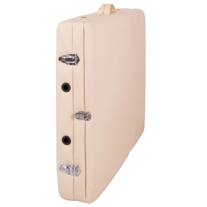 Массажный стол inSPORTline Japane 3-Piece Wooden – кремово-желтый