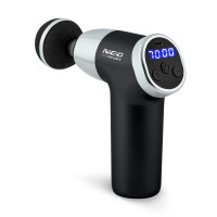 Массажный многофункциональный пистолет 8 накладок NS-500 Neo-Sport черный