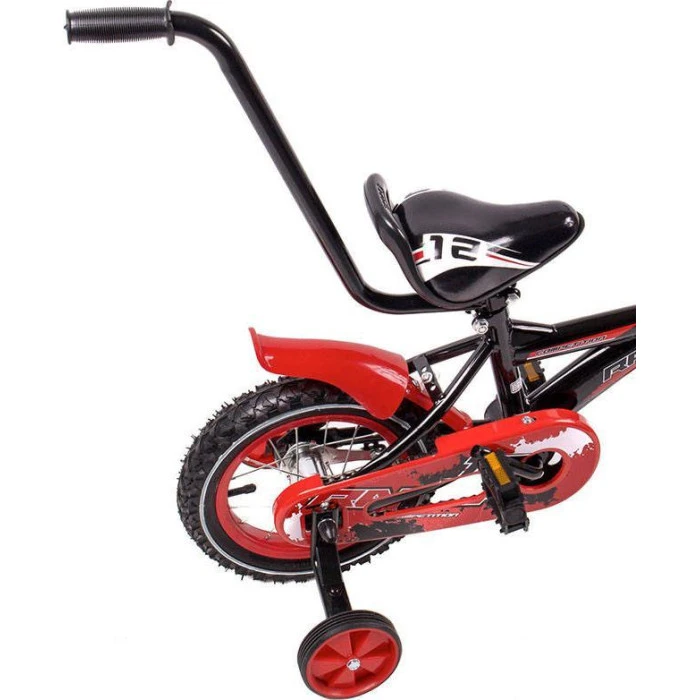 Дитячий велосипед Vivo RACER 12 чорно-червоний