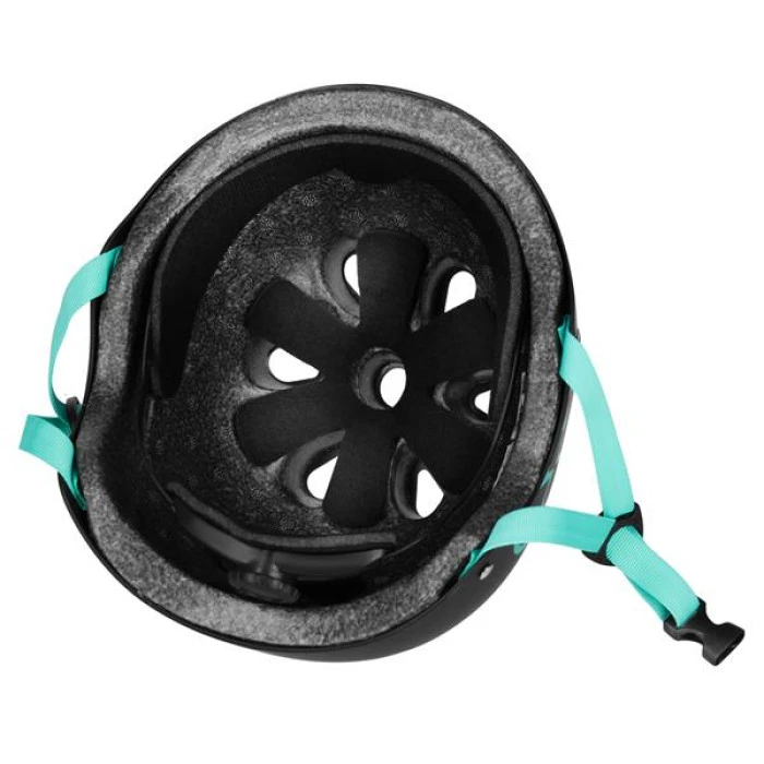 Детский шлем NILS EXTREME MTW001 размер XS 48-52 см, черно-голубой