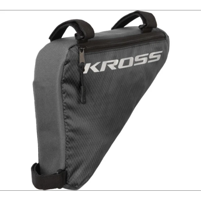 Сумка KROSS TRINAGLE BAG на трикутну раму 22х20х5,5см, графіт
