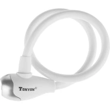 Замок спіральний TonyON TY4505 12х650мм Білий