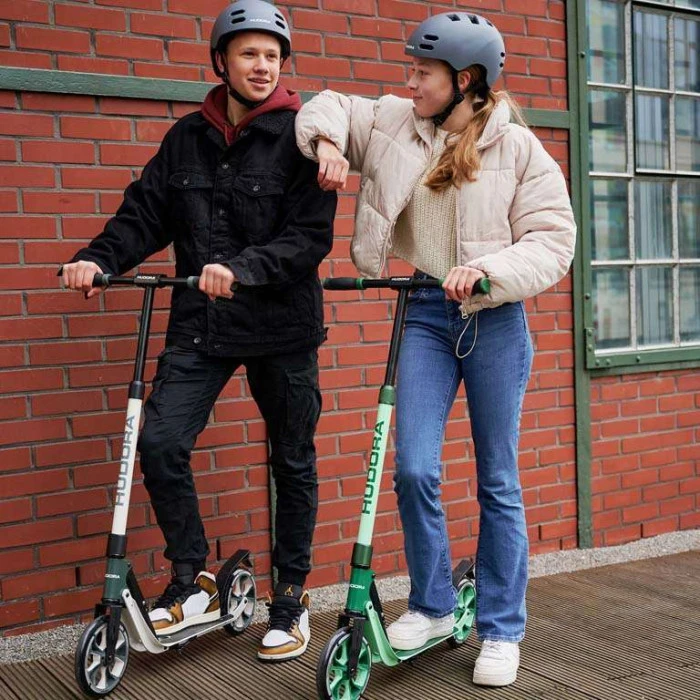 Самокат HUDORA BIGWHEEL Advanced 205 (14151) зеленый