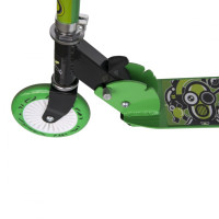 Складной самокат MASTER Level Up Green 125 мм