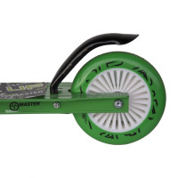 Складной самокат MASTER Level Up Green 125 мм