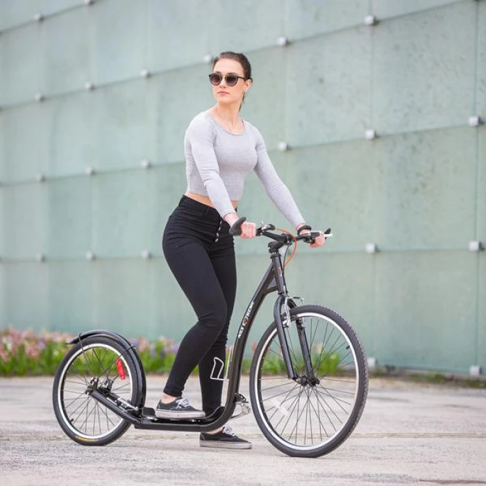 Самокат Nils Extreme WHS261, чорний