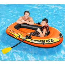 Човен надувний Intex Explorer Pro 100 160 x 94 x 29 см, помаранчевий