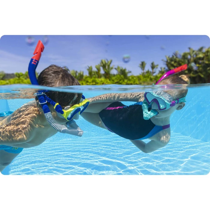 Набір для дайвінгу Bestway фіолетово-бірюзовий 24025