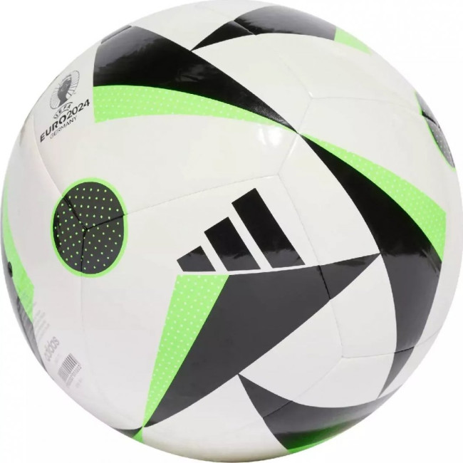 Мяч футбольный Adidas Euro24 Fussballliebe IN9374 размер 5, бело-черный