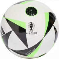 М'яч футбольний Adidas Euro24 Fussballliebe IN9374 розмір 5, біло-чорний