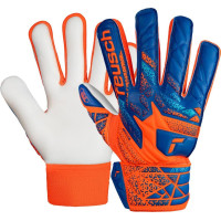 Рукавички воротарські Reusch Attrakt Starter Solid Finger Support Junior 5472511 2290 р.8, помаранчево-сині