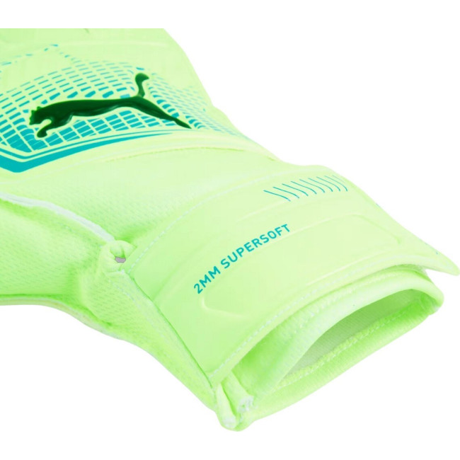 Рукавички вворотарські Puma Ultra Play RC 41952 02 р.9, зелено-білі