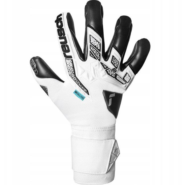 Перчатки вратарские Reusch Attrakt Freegel Gold X р.8, черно-белые