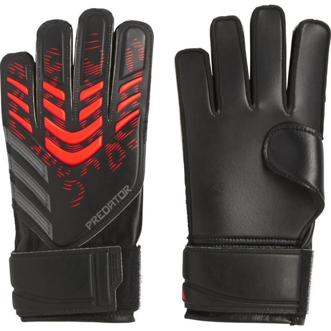 Перчатки вратарские Adidas Predator Training Goalkeeper JM6826 г. 4, черно-красные